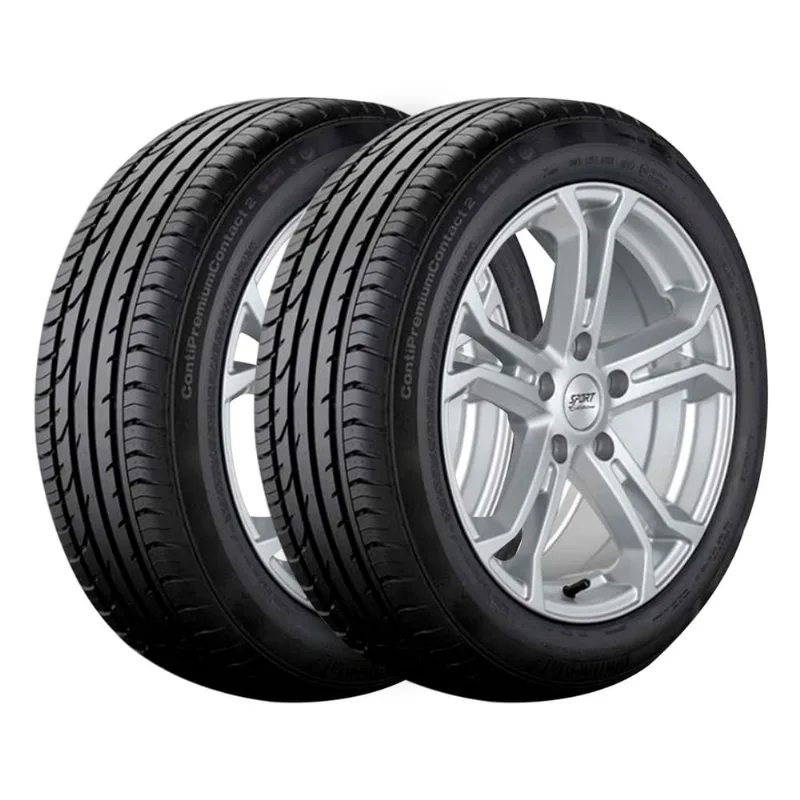 Kit 2 Pneus Continental 215/55 R18 95H ContiPremiumContact 2