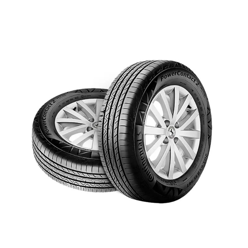 Kit 2 Pneus Continental 205/55 R16 91V PowerContact 2