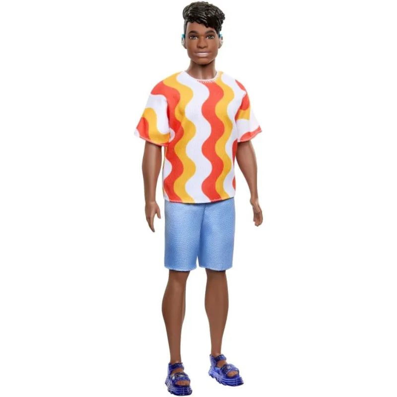 Fashionistas Ken nº 220 com aparelhos auditivos Negro - Mattel - Mattel