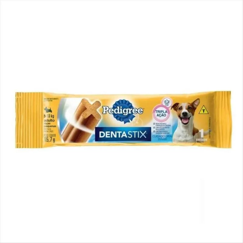 Petisco para Cães Adultos Pedigree Dentastix Raças Pequenas 15,7g