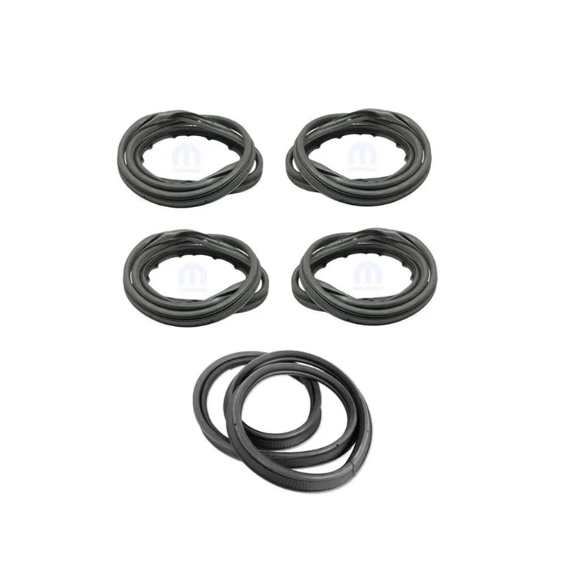 Kit 5 Borrachas Da Porta Palio 1996-2017 Original Mopar