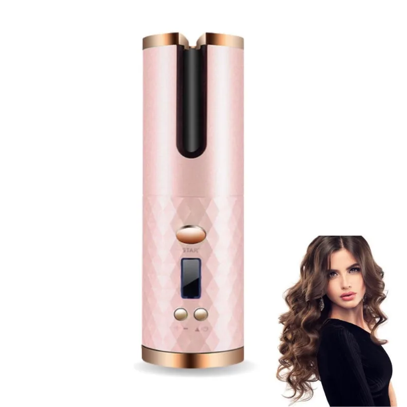 Escova Modeladora De Cachos Ondulador Profissional Sem Fio