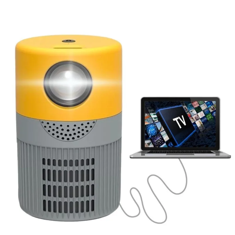 Mini Projetor De Filme Portátil Ful Hd Led 1080P 3000 Lúmens