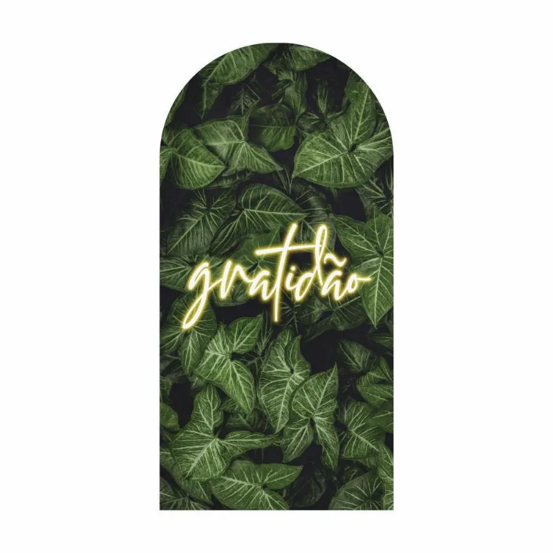 Painel Festa Decorativo Romano Folhagens 2M X 1M Tecido