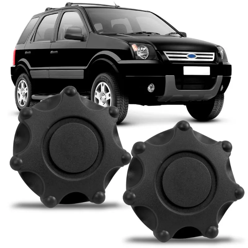 Par Manopla Regulagem Banco Dianteiro Ecosport 2003 2004 2005 2006 2007 2008 2009 2010 2011 2012
