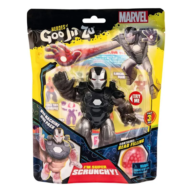 Boneco Elástico Máquina De Combate - Goo Jit Zu Marvel