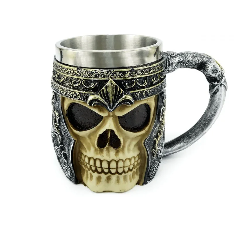 Caneca Inox Caveira Viking Choop Cerveja Festa Mxf16335