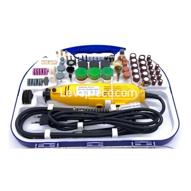 Kit Micro Retifica 220v 40 Peças 250w