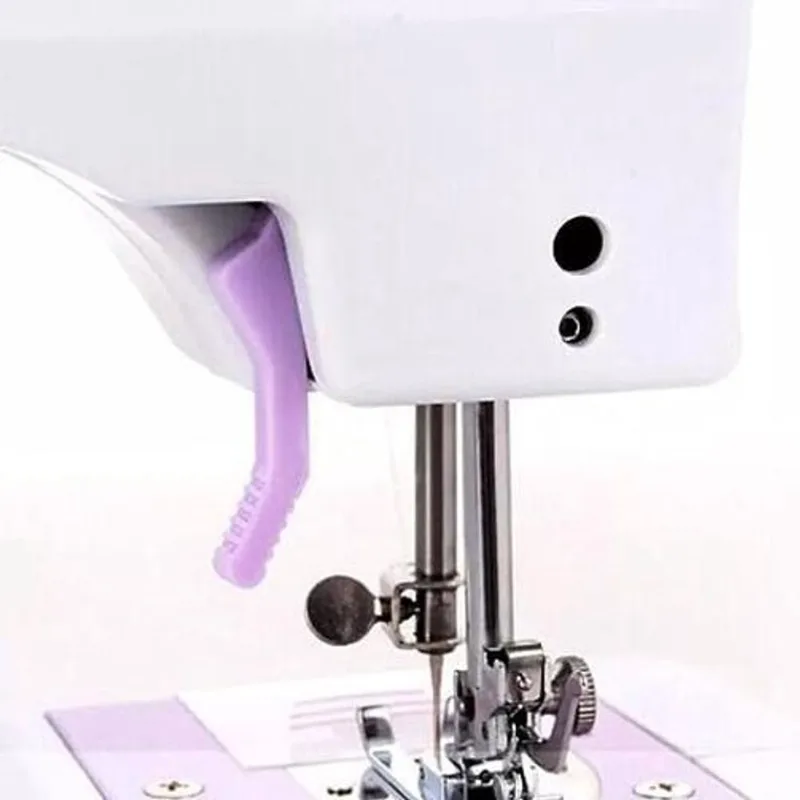 Máquina Costura Multifuncional Portátil Branca Kit Costura E