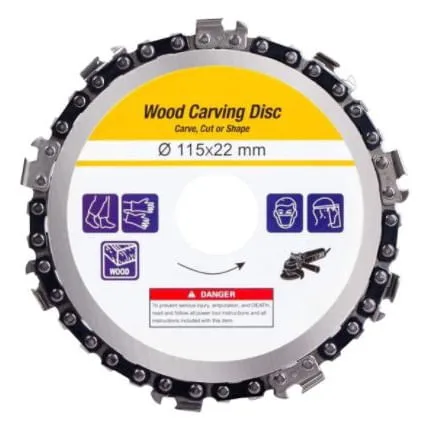 Disco Corrente De Motosserra Para Lixadeira Esmerilhadeira! - Não Disponível - Construção E Ferramentas