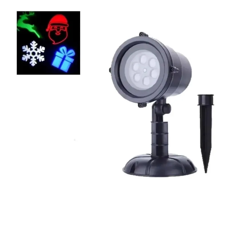 Projetor Natal Led Holografico Natalino Espeto Jardim Bivolt