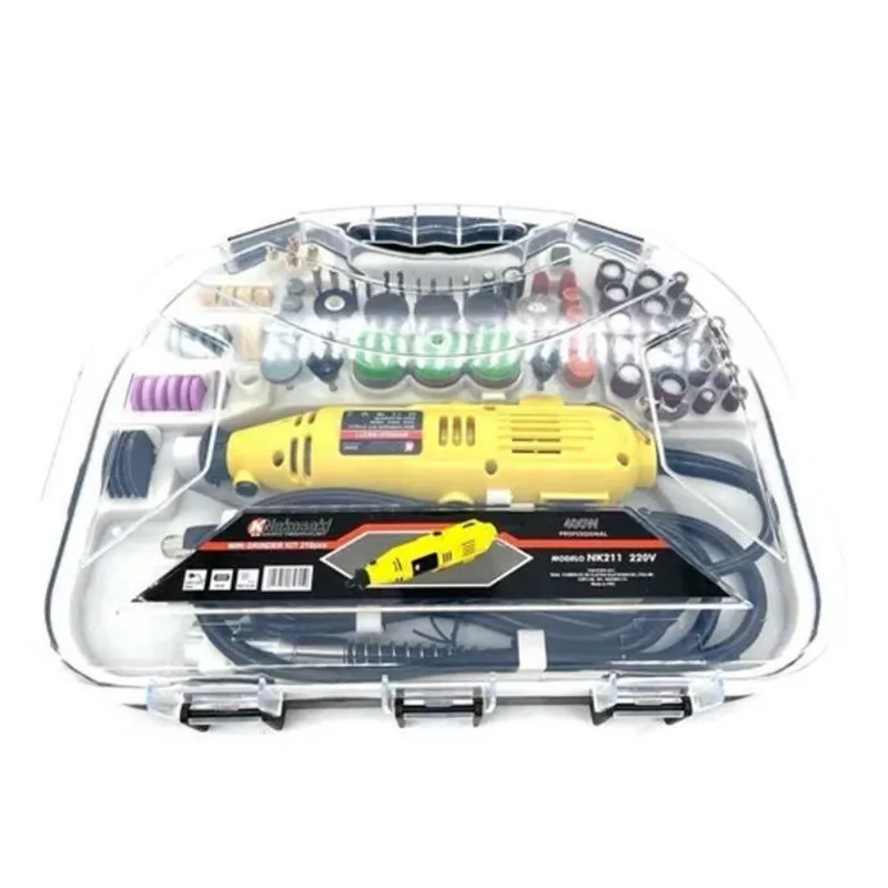 Kit Mini Retífica 212 Acessórios Ótima Qualidade Siga Tools