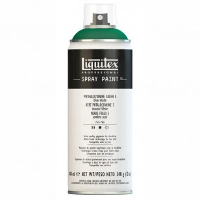Tinta Acrílica Spray Liquitex 400ml 5317 Phthalo Green 5 ( Blue Shade )