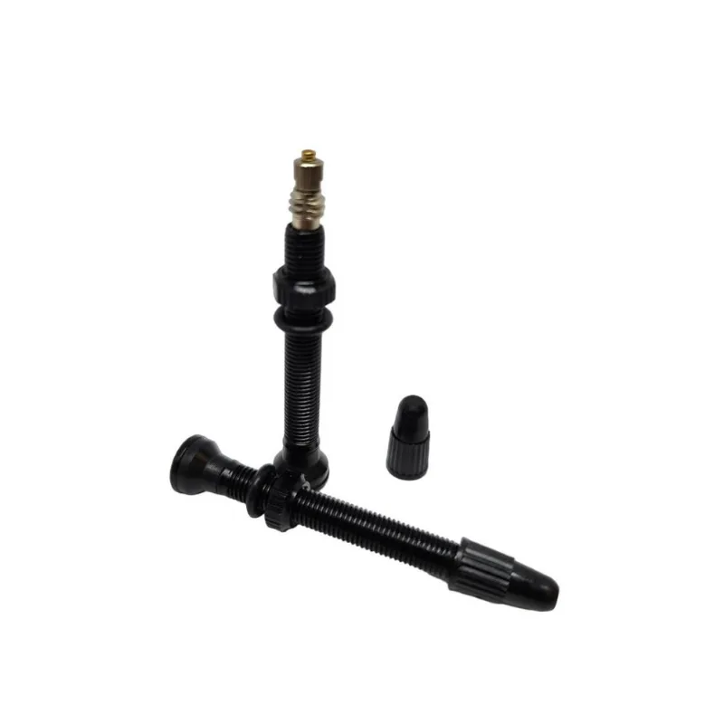 Par de Válvula para sistema Tubeless PRESTA 48MM ALUMÍNIO