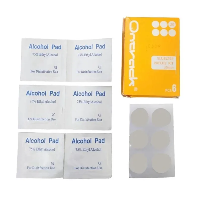 Kit Remendo Adesivo Câmara Ar Bike Bicicleta Sem Cola Tpu - Não Disponível - Esporte E Lazer