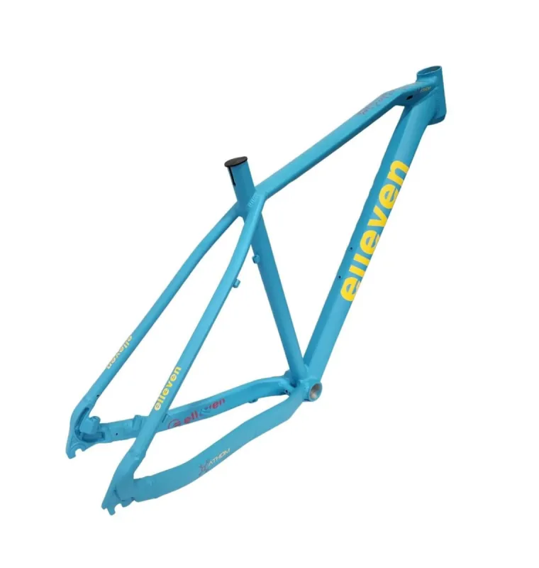 QUADRO BICICLETA ARO 29 NEW ATHOM T15 X 27.2MM AZUL/AMARELO - Elleven