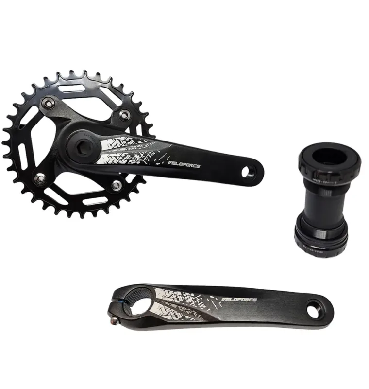 PEDIVELA BIKE BICICLETA INTEGRADO 36T ALUMINIO 11/12V 170MM - Veloforce - Ar E Ventilação