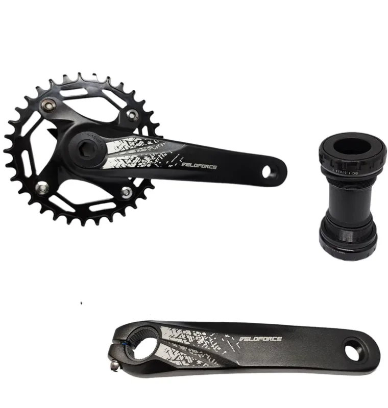 PEDIVELA INTEGRADO COROA REMOVIVEL 34T ALUMINIO 11/12V 170MM - Veloforce