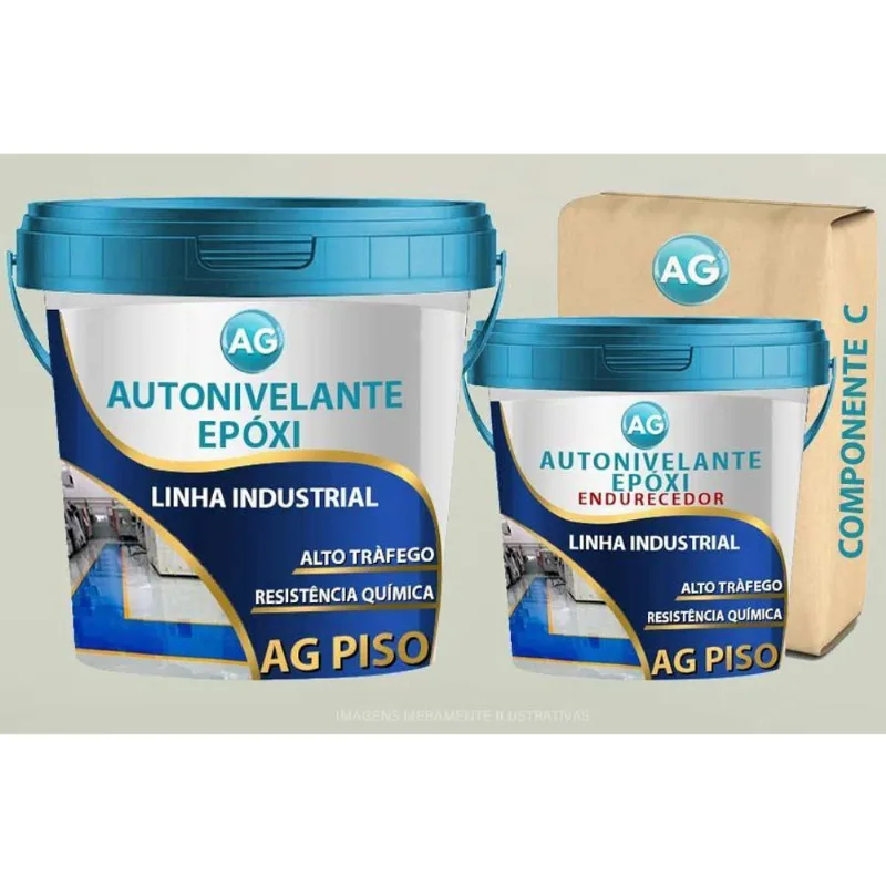 Autonivelante Industrial Creme Ag - Ral9001 15Kg
