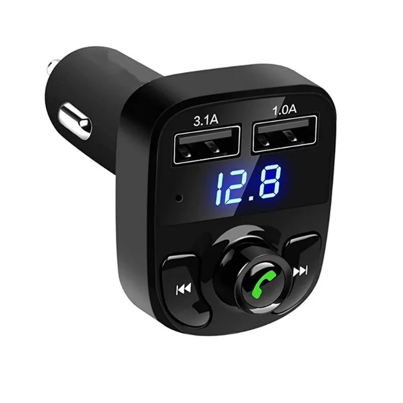 Adaptador Carregador Automotivo Transmissor Usb Bluetooth