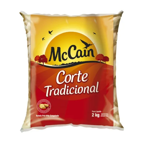 Batata Cong Mccain Palito Tradicional 2kg - MCCAIN