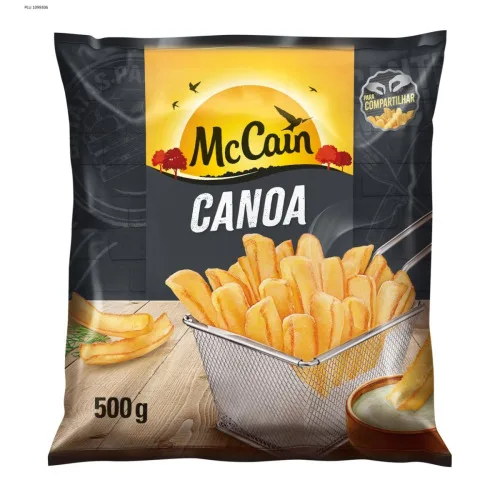BATATA CONGELADA MCCAIN CANOA PACOTE 500G - MCCAIN