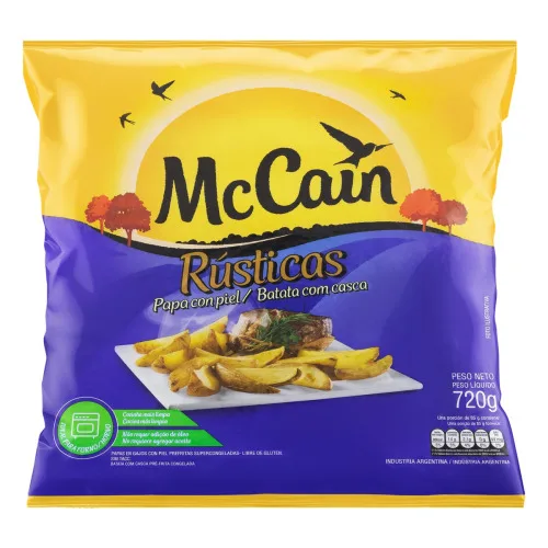 Batata Frita Congelada Rustica 720g Mc Cain - MC CAIN