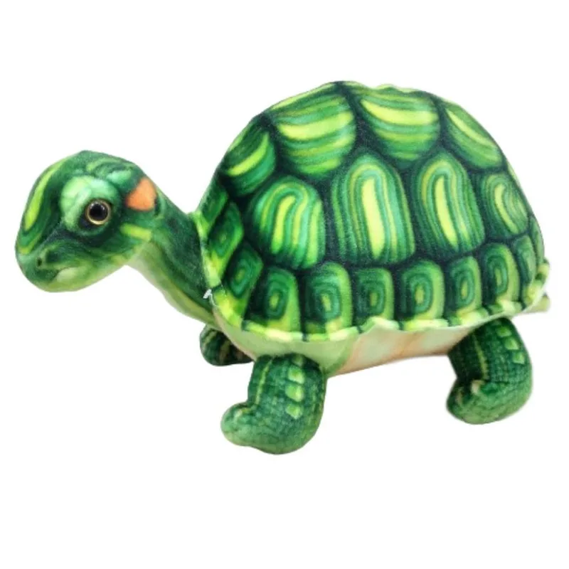 Tartaruga Pelúcia Verde Multicolor 33 Cm Comp. Lavável