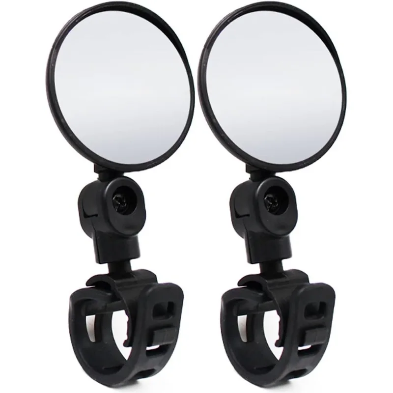 KIT 2 Espelhos Retrovisor Bike patinete Guidão Giratório 360