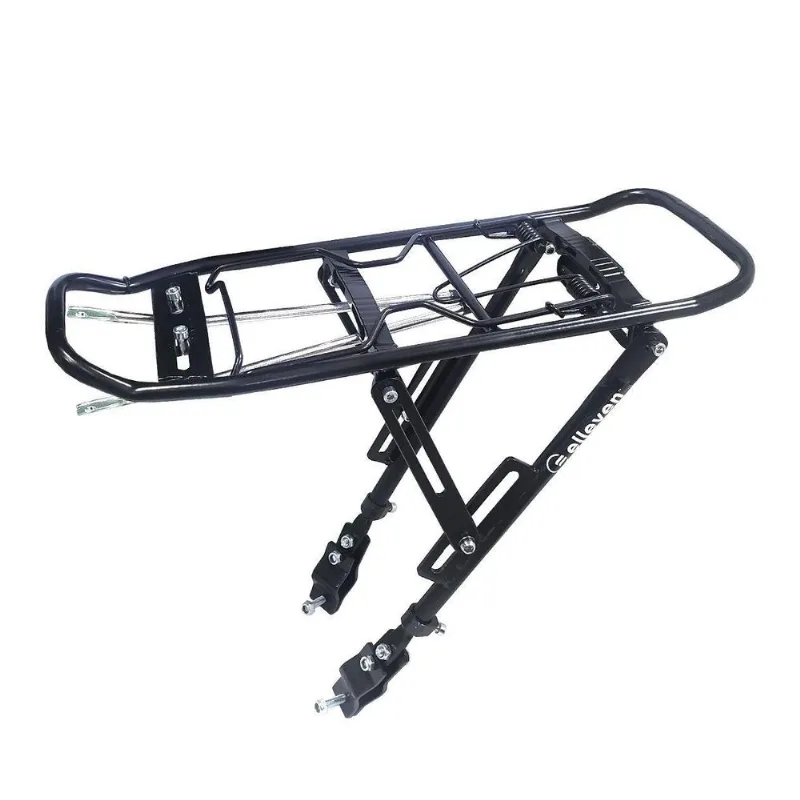 Bagageiro Bike Alumínio Aro 26-29 25kg Preto 40x14cm