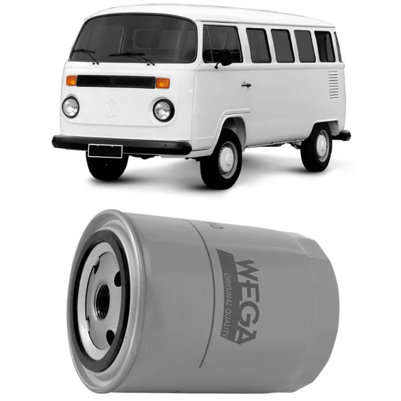 Filtro Óleo Kombi 1.6 8V 81 a 86 WEGA WO-590