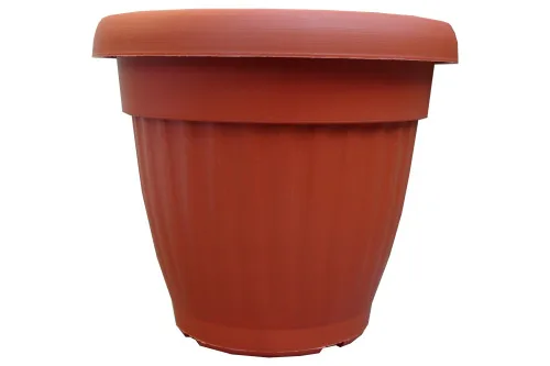 West Vaso Denise Terracota 15cm - TERRACOTA - Papelaria