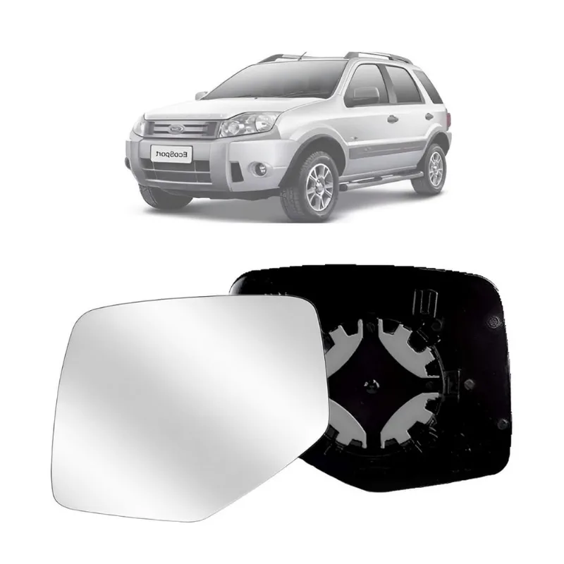 Lente Vidro Retrovisor ecosport 2003 a 2012 Passageiro RFMM94