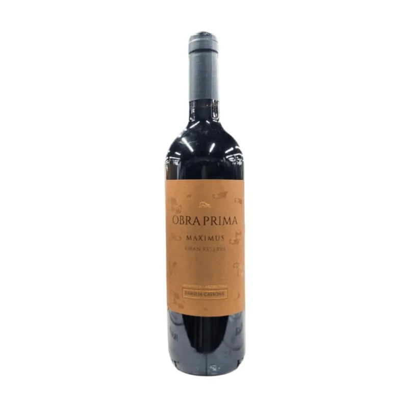 Vinho Argentino Tinto Gran Reserva Maximus Obra Prima 750ml