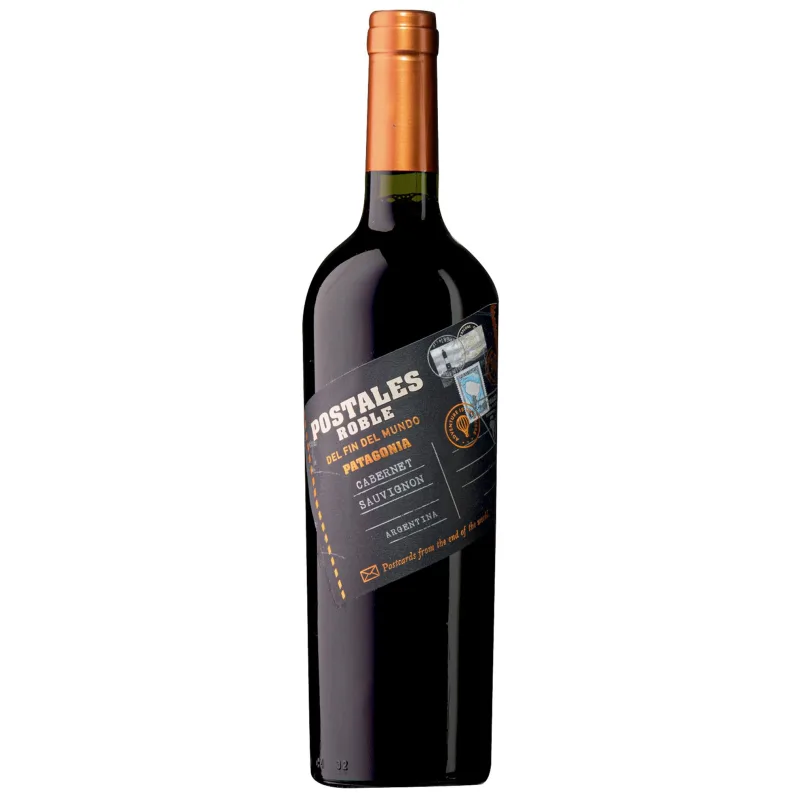 Del Fin Del Mundo Cabernet Sauvignon Postales Patagonia Argentino Vinho Tinto 750ml - Del Fin Del Mundo - Bebidas