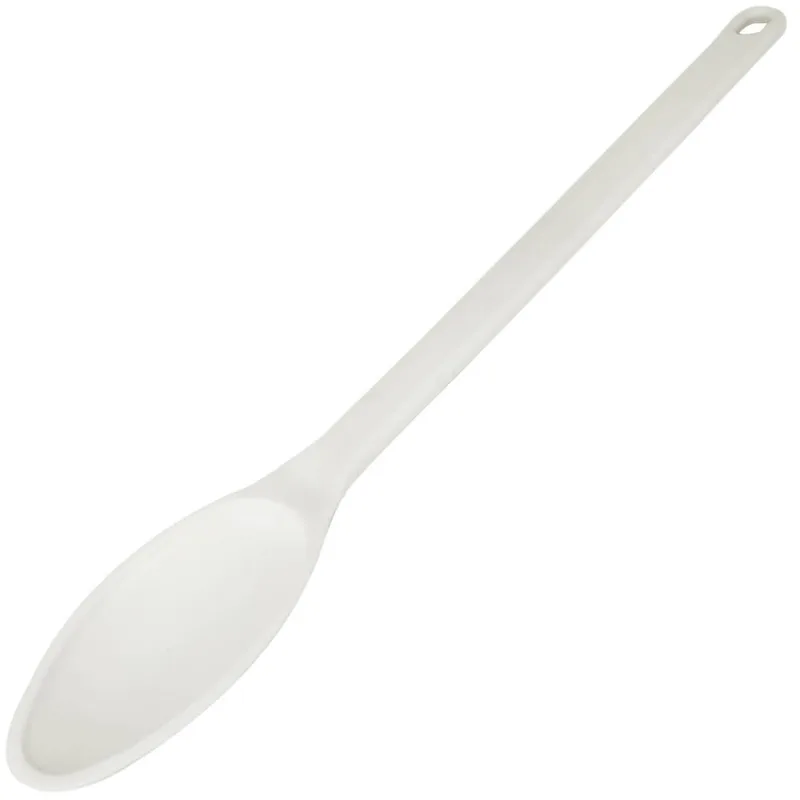 3 Colheres Grande para Restaurante Cozinha Industrial 59cm Plásticas Brancas Cinquetti