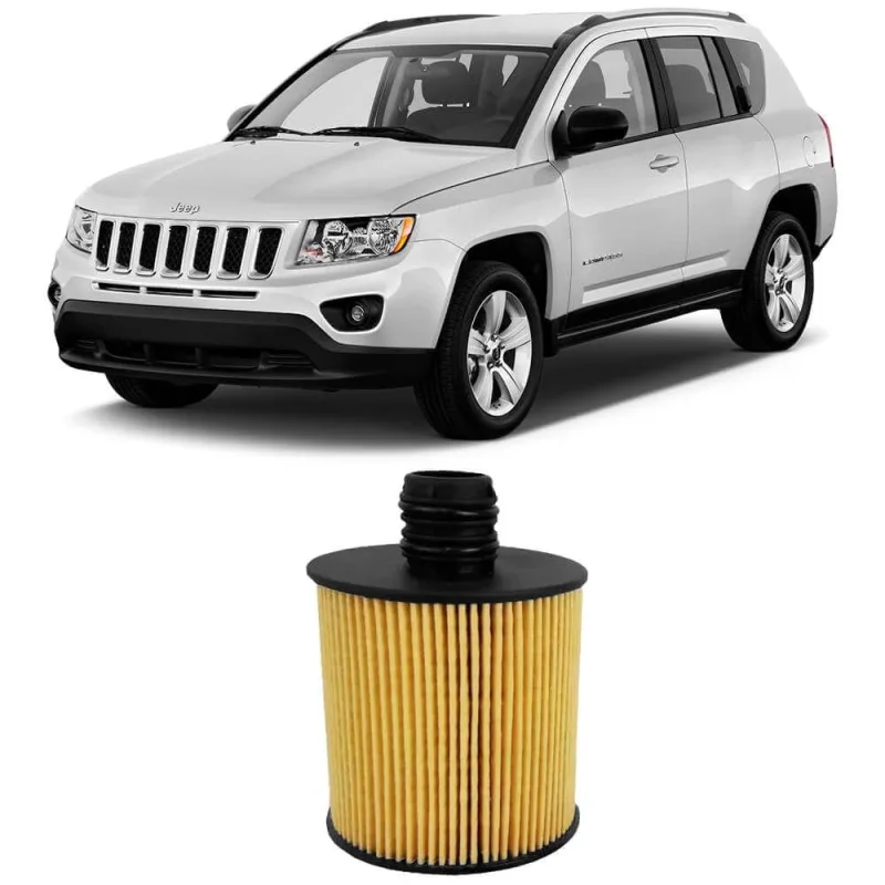 Filtro Óleo Jeep Compass 2.0 2015 a 2017 Wega - Não Disponível