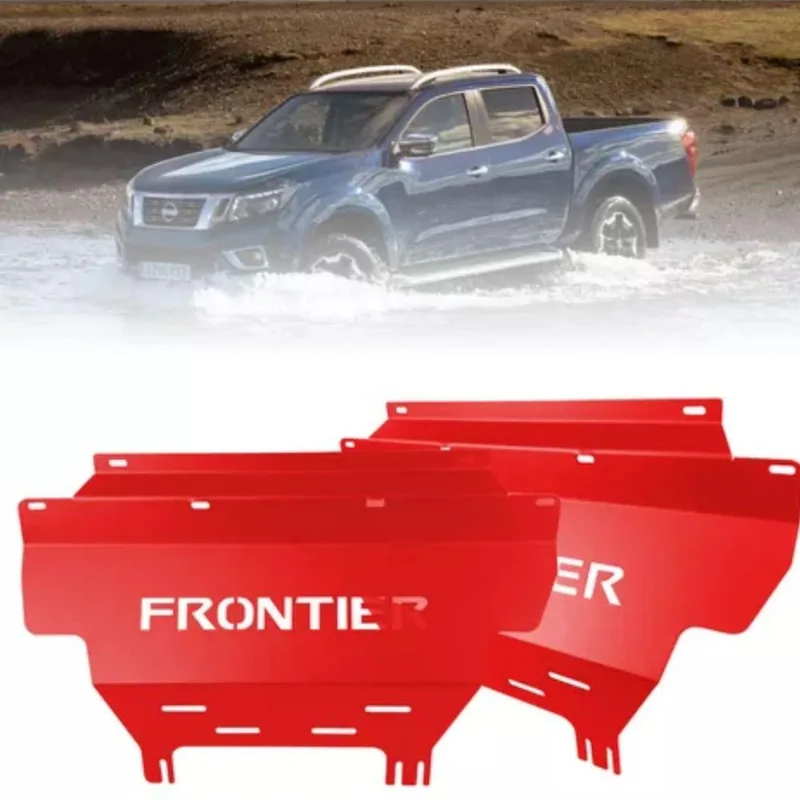 Protetor Cárter Nissan Frontier Vermelho
