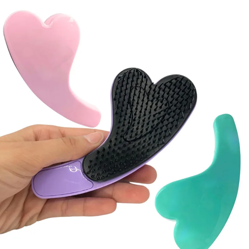 Escova Mágica Coração de cabelo para bolsas