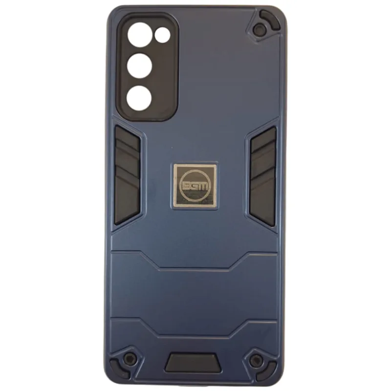 Capa Anti Impacto Para Samsung S20 Fe (tela De 6.5) Azul Marinho Escuro