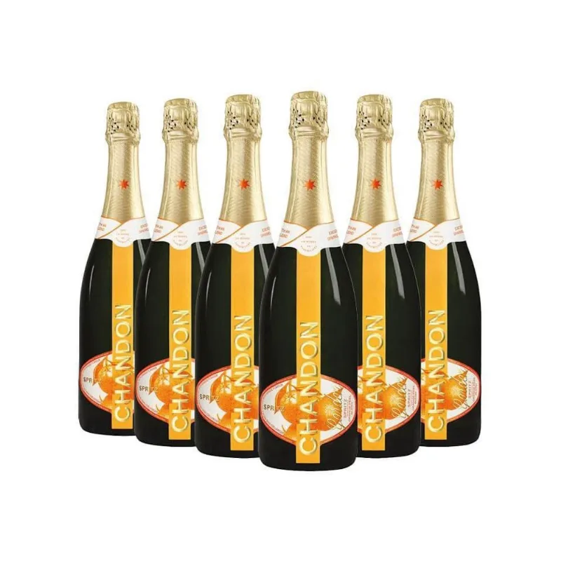 6 Espumante Chandon Garden Spritz 750Ml Aperitivo De Laranja
