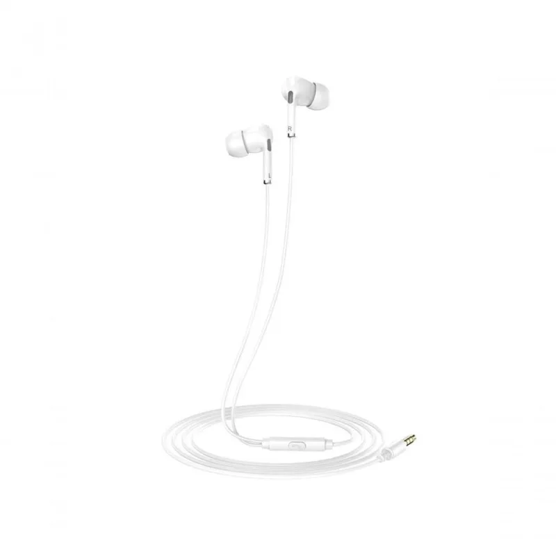 Fone De Ouvido In Ear Cabo P2 1,2 Metros Tfh150 Branco - Telefunken - áudio