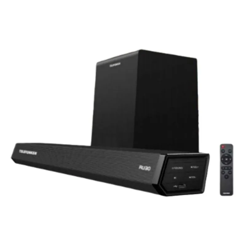 CAIXA SOUNDBAR E WIRELESS SUBWOOFER 2.1 AUDIO SYSTEM CINEMA BT 350W POLARIS 900