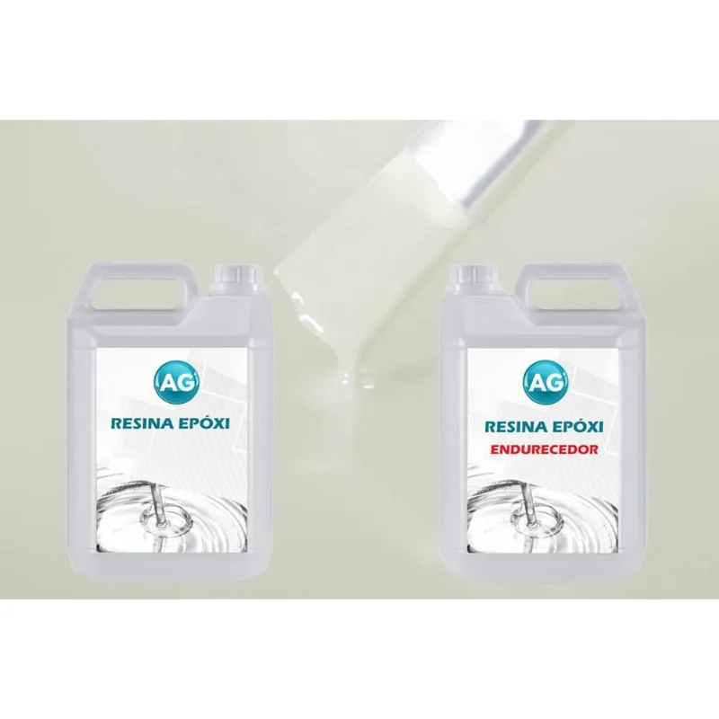 Resina Epóxi 1Kg + Cor Sólida Creme Ral9001 Ag Baixa Espessu