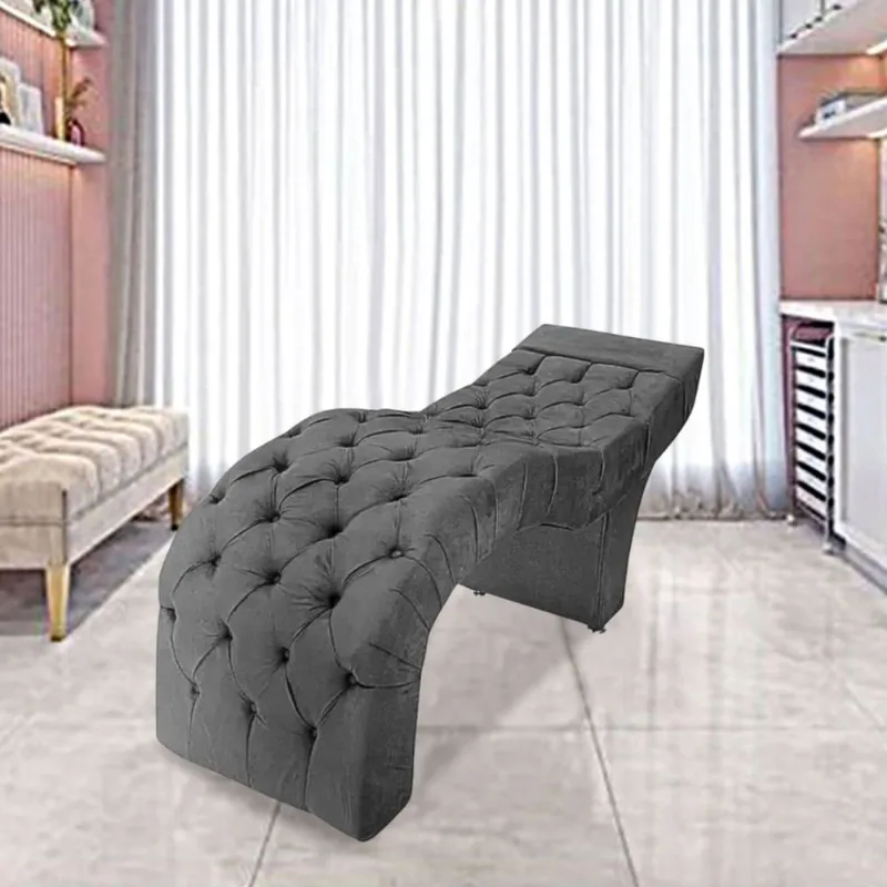 Maca Estofada Estética Cílios Salão Spa Suede Nicole