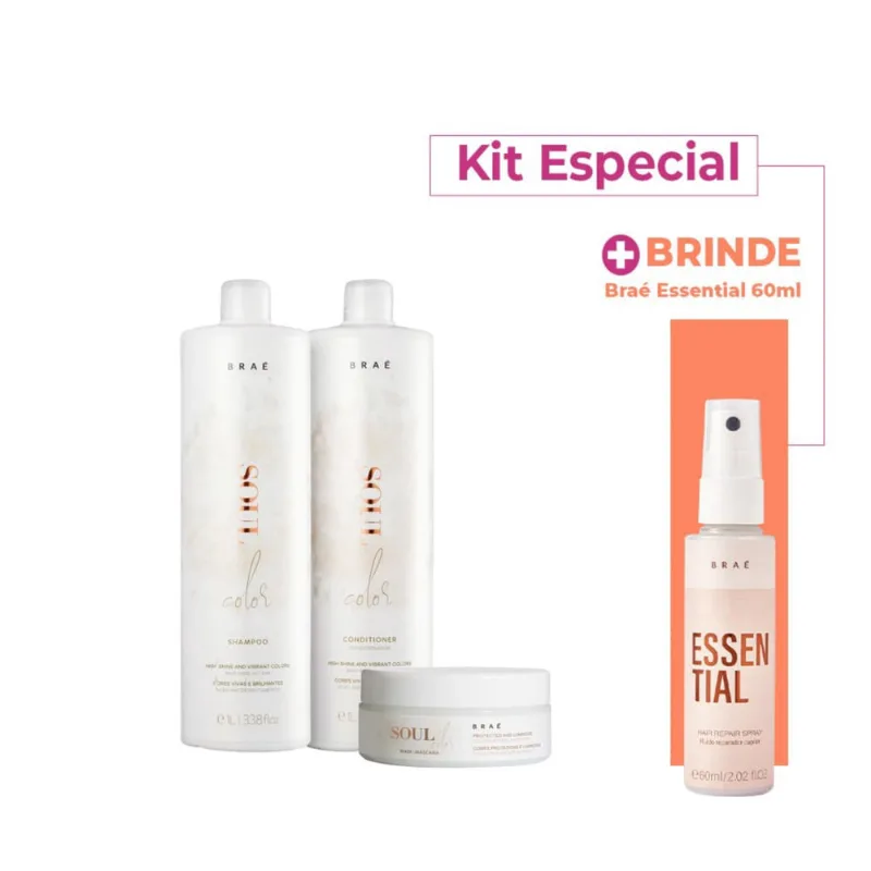 Kit brae Soul Color Especial (3 Produtos)