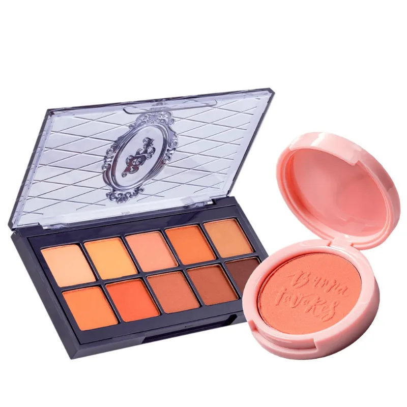 Kit Bruna Tavares bt Transition Paleta de Sombras e Blush Color Hibisco (2 Produtos)