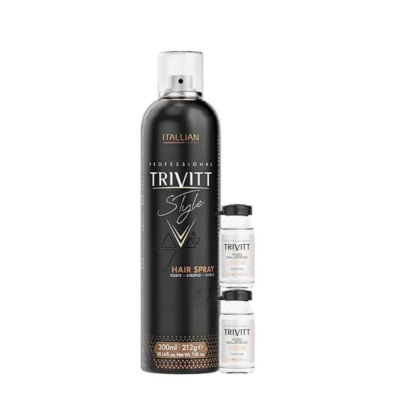 Kit Trivitt Spray Style e Ampola Capilar (3 Produtos)