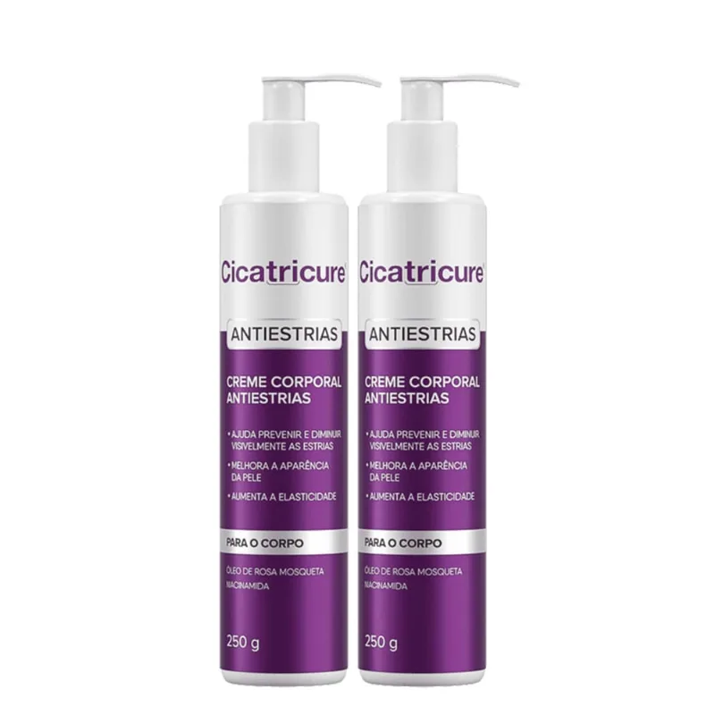 Kit Cicatricure Antiestrias - Creme Corporal 250g (2 unidades)