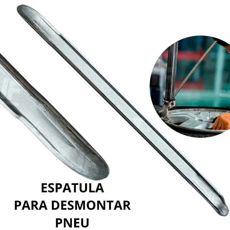 Espátula Chapa Desmontar Pneu 46cm - 1un